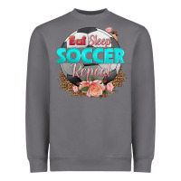 Eat Sleep Soccer Repeat Heavyweight Sweatshirt | Teevron