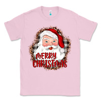 Bubblegum Pink merry christmas santa Classic Tee - JahusDesignShop