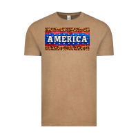 Vintage Coffee america license plate Vintage Tee - HRA Design Shop