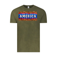 Vintage Olive america license plate Vintage Tee - HRA Design Shop