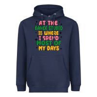 Navy at the dance studio is where i spend  most of my d Heavyweight Hoodie - MaliasSmallBusiness