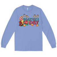Colony Blue valentines day sweet Long Sleeve Tee - AdoDesignShop