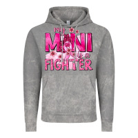 Cloud Rock My Mini Is a Fighter with Ribbon Vintage Hoodie - texasbilliewilder