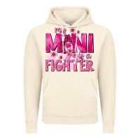 Vintage Artic My Mini Is a Fighter with Ribbon Vintage Hoodie - texasbilliewilder