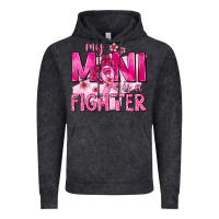 Vintage Black My Mini Is a Fighter with Ribbon Vintage Hoodie - texasbilliewilder