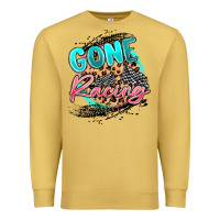 Antique Gold gone racing Premium Sweatshirt - MaliasSmallBusiness