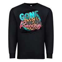 Black gone racing Premium Sweatshirt - MaliasSmallBusiness
