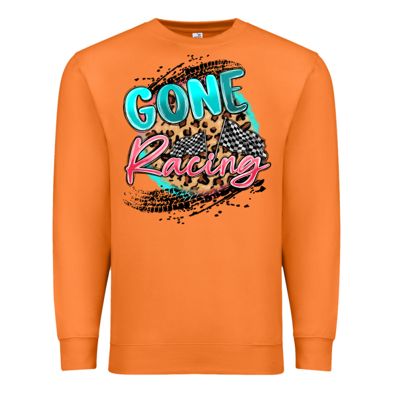 Gone Racing Premium Sweatshirt by MaliasSmallBusiness | Teevron