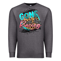 Charcoal Heather gone racing Premium Sweatshirt - MaliasSmallBusiness