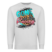 Dove Grey gone racing Premium Sweatshirt - MaliasSmallBusiness