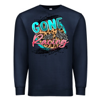 Navy gone racing Premium Sweatshirt - MaliasSmallBusiness