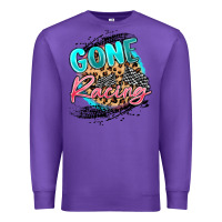 Purple gone racing Premium Sweatshirt - MaliasSmallBusiness