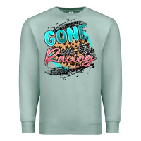 Seafoam gone racing Premium Sweatshirt - MaliasSmallBusiness