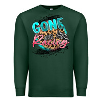 Sports Green gone racing Premium Sweatshirt - MaliasSmallBusiness