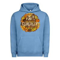 Pigment Pebble Blue Fall Is My Favorite Color Urban Hoodie - texasbilliewilder