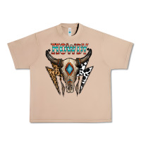 Burro howdy boho skull Urban Heavy Tee - CowhideDigitalArt