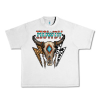 Lunar Rock howdy boho skull Urban Heavy Tee - CowhideDigitalArt