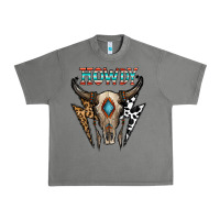 Tornado howdy boho skull Urban Heavy Tee - CowhideDigitalArt