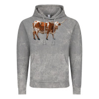 Cloud Rock longhorn Vintage Hoodie - RanaPortraitStore