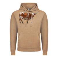 Vintage Coffee longhorn Vintage Hoodie - RanaPortraitStore