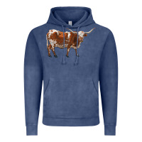 Vintage Denim longhorn Vintage Hoodie - RanaPortraitStore