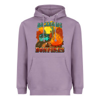 Lavender backroads and bonfire Heavyweight Hoodie - NancyCooperArtShop