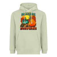 Matcha backroads and bonfire Heavyweight Hoodie - NancyCooperArtShop