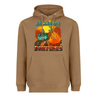 Toasted Coconut backroads and bonfire Heavyweight Hoodie - NancyCooperArtShop