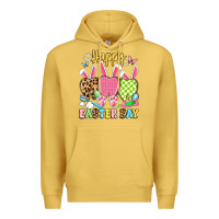 Antique Gold happy easter day dental squad Premium Hoodie - Artiststas
