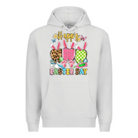 Dove Grey happy easter day dental squad Premium Hoodie - Artiststas