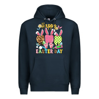 Navy happy easter day dental squad Premium Hoodie - Artiststas