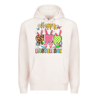 Pale Pink happy easter day dental squad Premium Hoodie - Artiststas