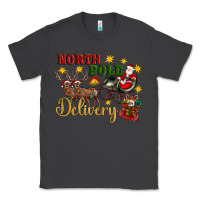 Smoke North Pole Delivery Santa Sleigh Classic Tee - Artiststas