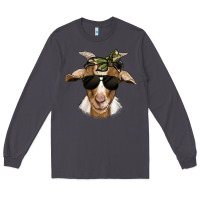 Smoke camouflage bandana goat Long Sleeve Tee - Jasminsmagicworld
