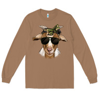 Toasted Coconut camouflage bandana goat Long Sleeve Tee - Jasminsmagicworld