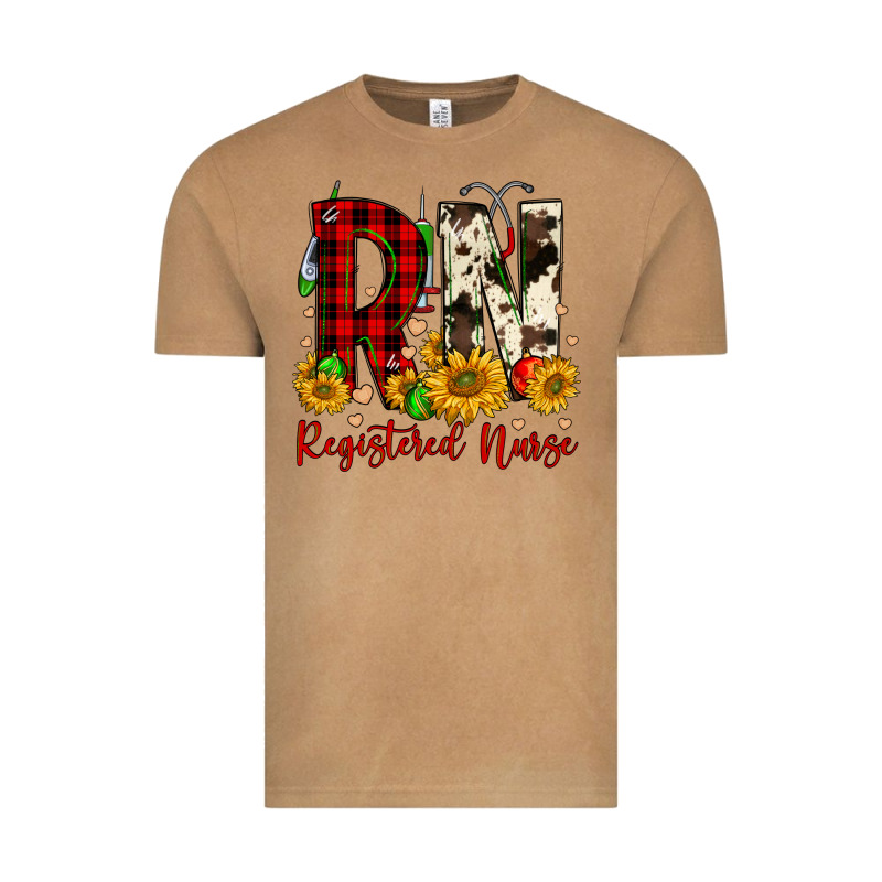 Christmas Rn Registered Nurse Vintage Tee by FaDigitalArtStudio | Teevron