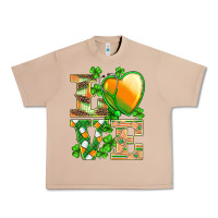 Burro st.patricks nurse love heart stethoscope Urban Heavy Tee - BarkalooDesign