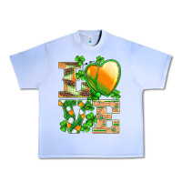 Grape Ice st.patricks nurse love heart stethoscope Urban Heavy Tee - BarkalooDesign