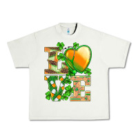 Pistachio st.patricks nurse love heart stethoscope Urban Heavy Tee - BarkalooDesign