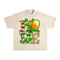 Sandshell st.patricks nurse love heart stethoscope Urban Heavy Tee - BarkalooDesign