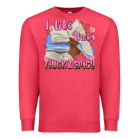 Cardinal i like them thick and spicy Premium Sweatshirt - MaliasSmallBusiness