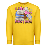 Lemon i like them thick and spicy Premium Sweatshirt - MaliasSmallBusiness