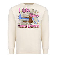 Sandshell i like them thick and spicy Premium Sweatshirt - MaliasSmallBusiness