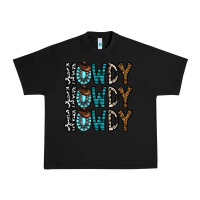 Black howdy howdy howdy Urban Heavy Tee - CowhideDigitalArt