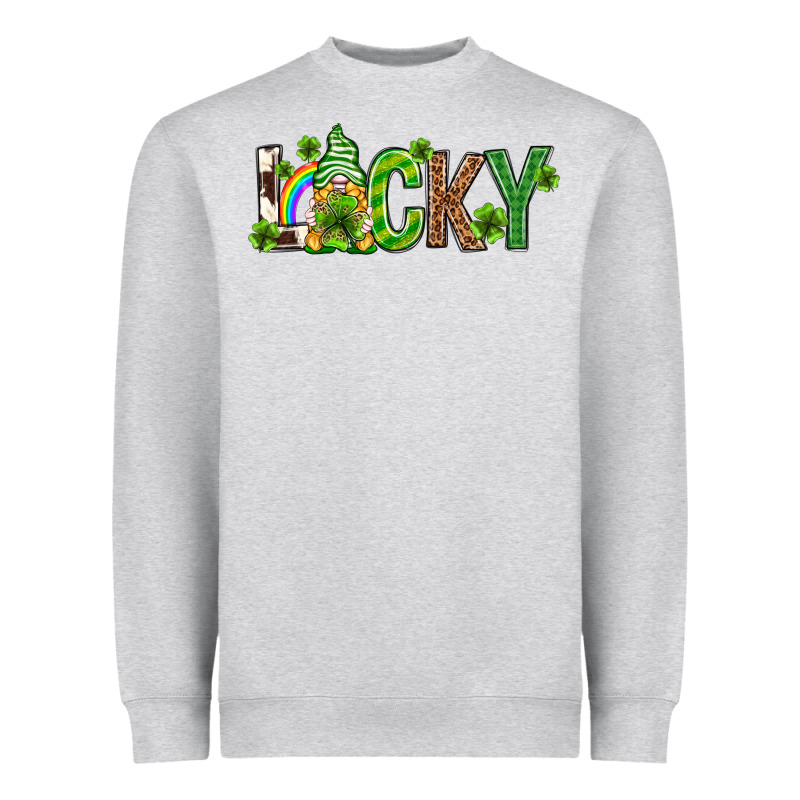 Love Horseshoe St. Patrick's Day Heavyweight Sweatshirt by Neo Western | Teevron