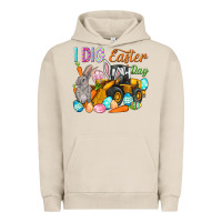 Pigment French Oak I dig Easter Day Urban Hoodie - NancyCooperArtShop