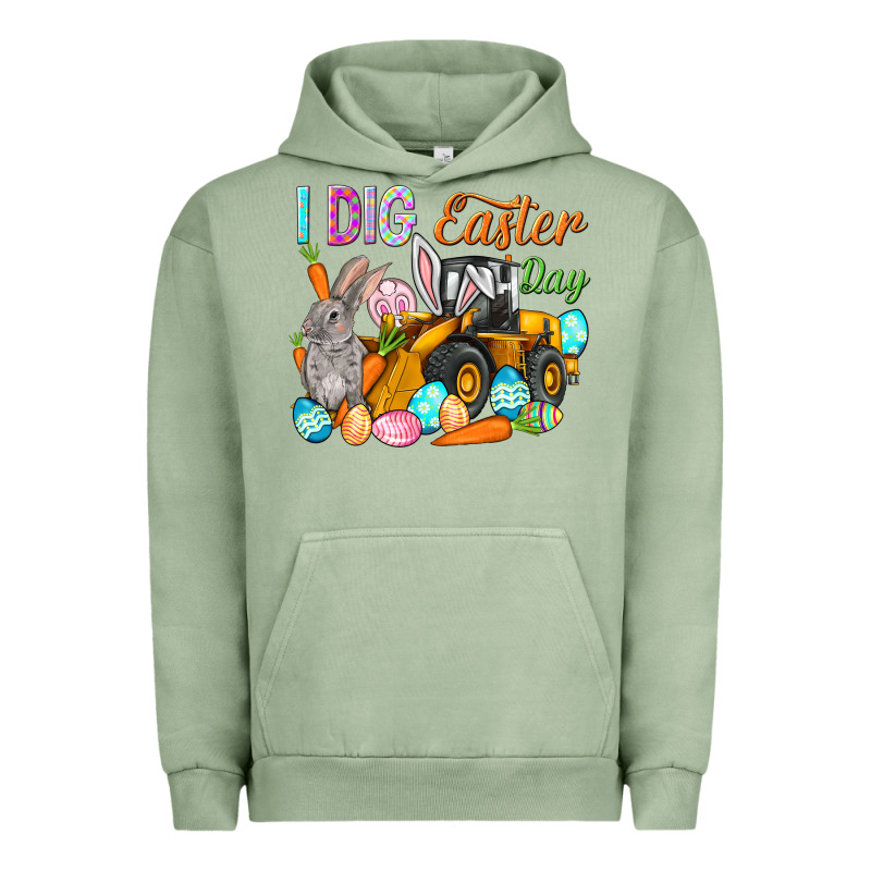 I Dig Easter Day Urban Hoodie by NancyCooperArtShop | Teevron