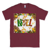 Burgundy Noel Classic Tee - Artiststas