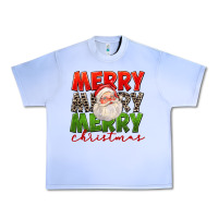 Grape Ice Merry Christmas Santa Urban Heavy Tee - FaDigitalArtStudio
