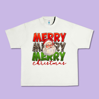 Merry Christmas Santa Urban Heavy Tee Designed By Fadigitalartstudio